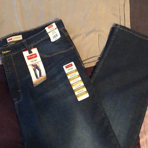 wrangler slim straight flex jeans
